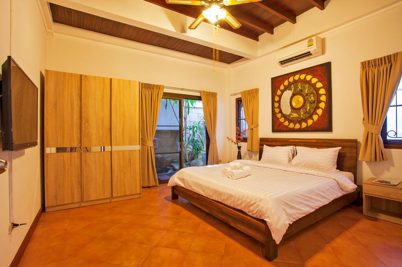 Traditional Thai Villa Nikkie In Tropical Nature, 4Br & Pool, Near Rawai Beach Nai Harn Екстериор снимка