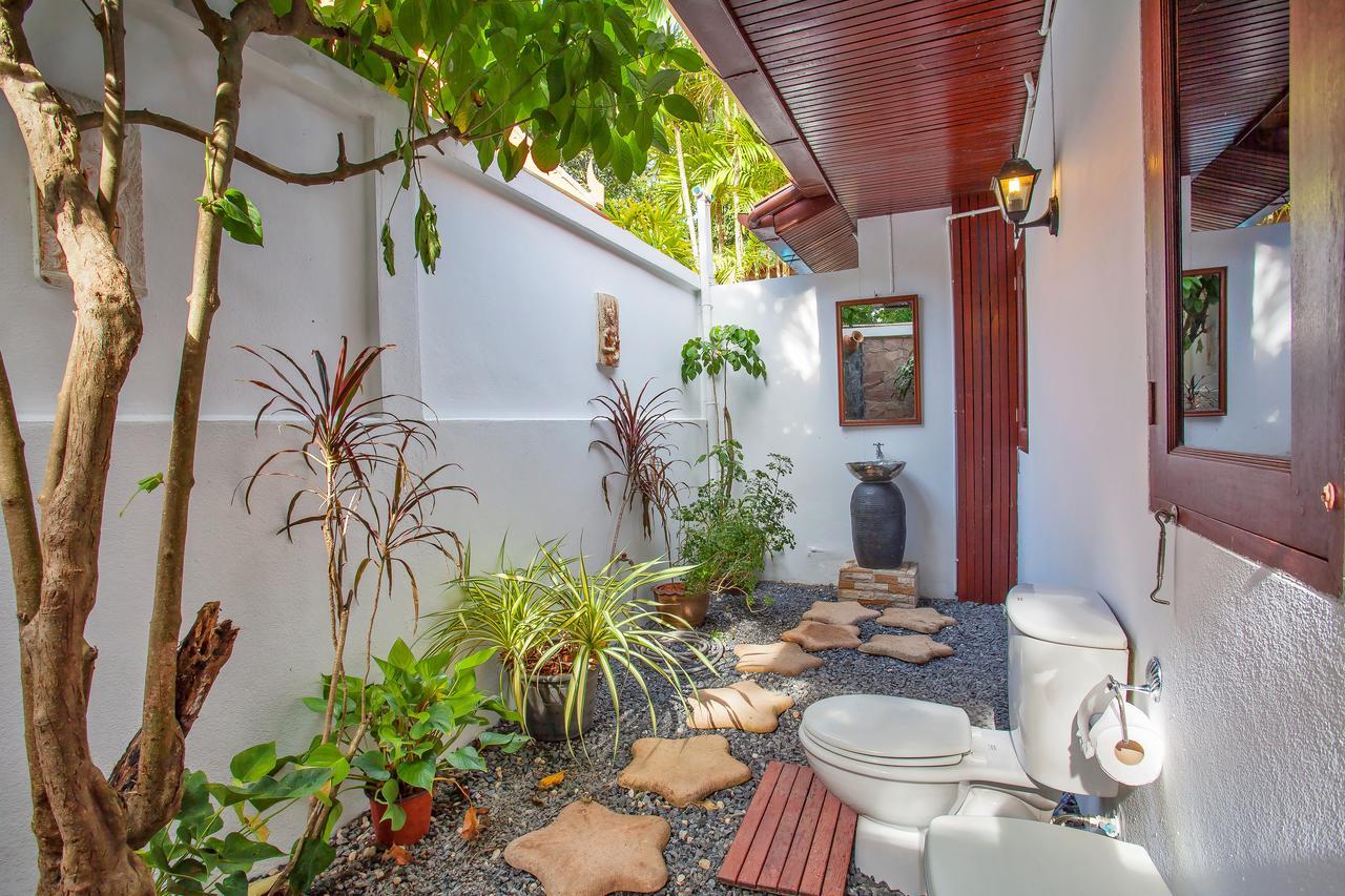 Traditional Thai Villa Nikkie In Tropical Nature, 4Br & Pool, Near Rawai Beach Nai Harn Екстериор снимка