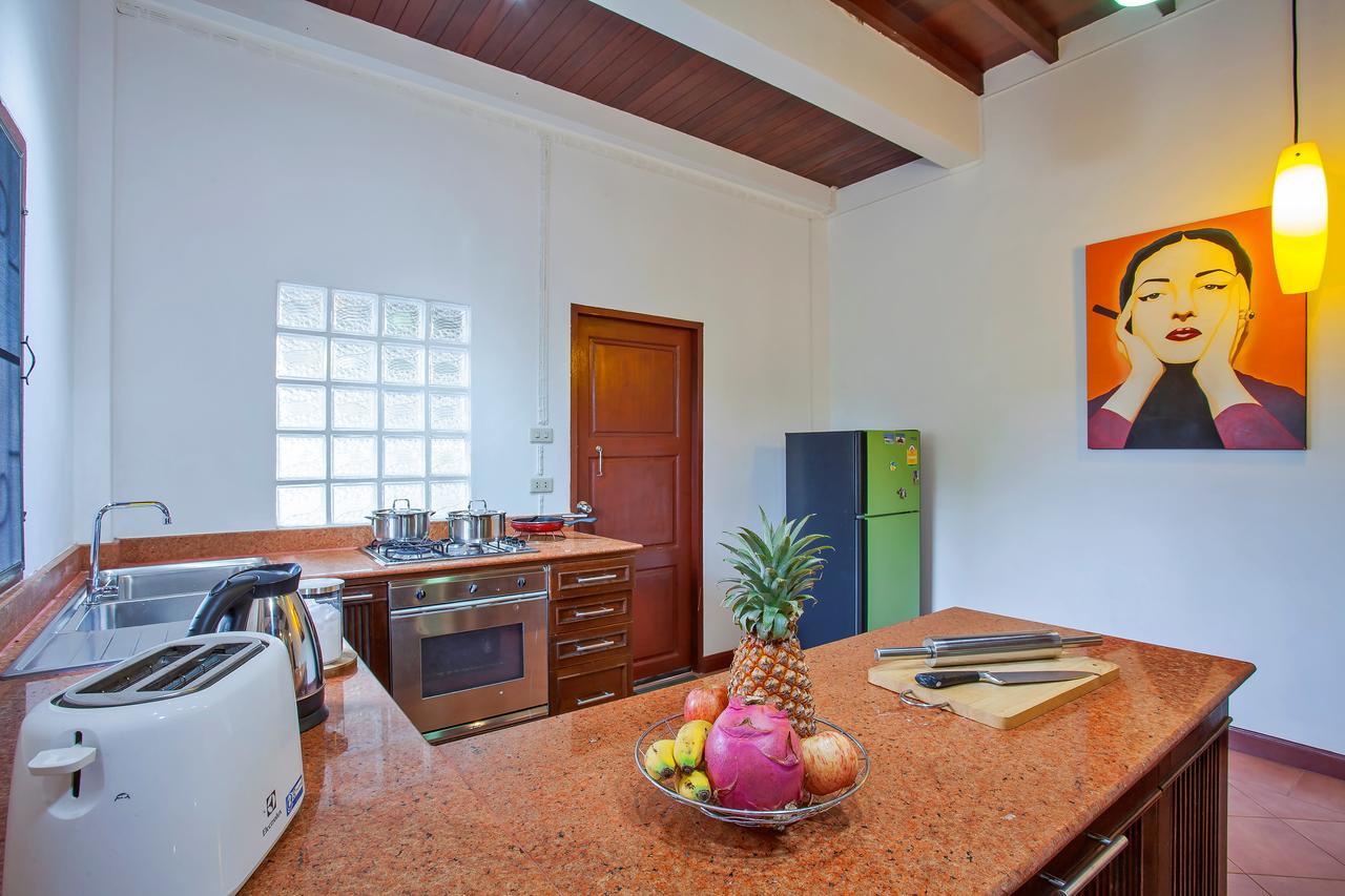Traditional Thai Villa Nikkie In Tropical Nature, 4Br & Pool, Near Rawai Beach Nai Harn Екстериор снимка